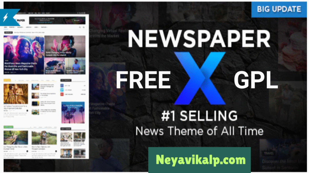 Newspaper Theme Free GPL